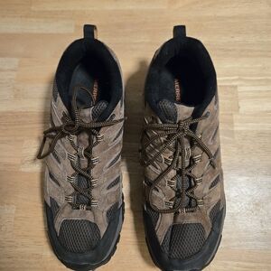 Merrell Men's Brown and Black Athletic Shoes